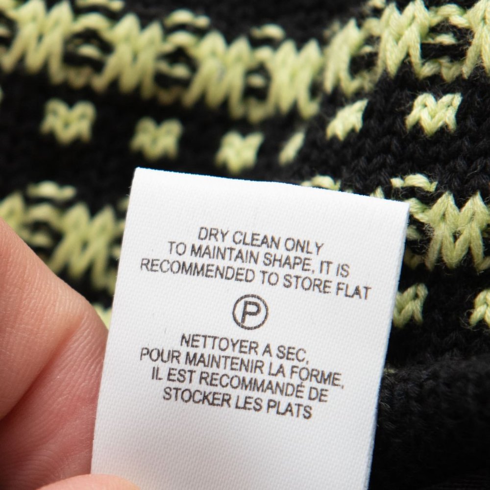 Nanette Lepore Runway “Go Crazy” Dress Colorblock Knit Black Green Size Large - Picture 5 of 6
